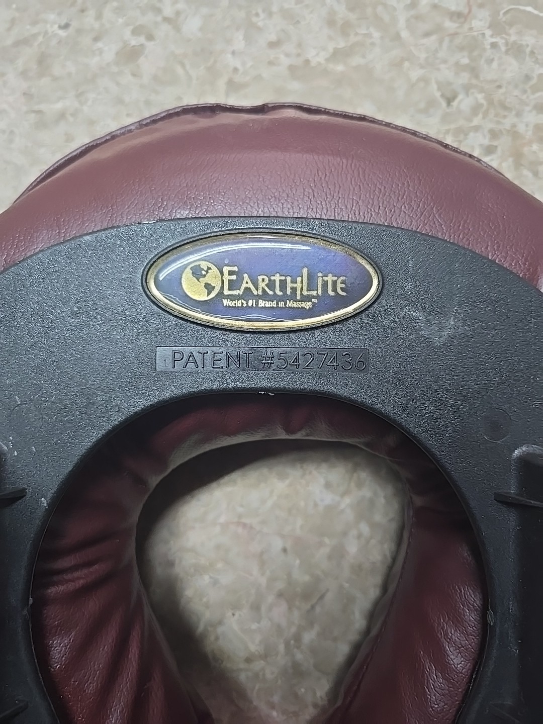EARTHLITE Massage Table Face Cradle Adjustable Head Rest.