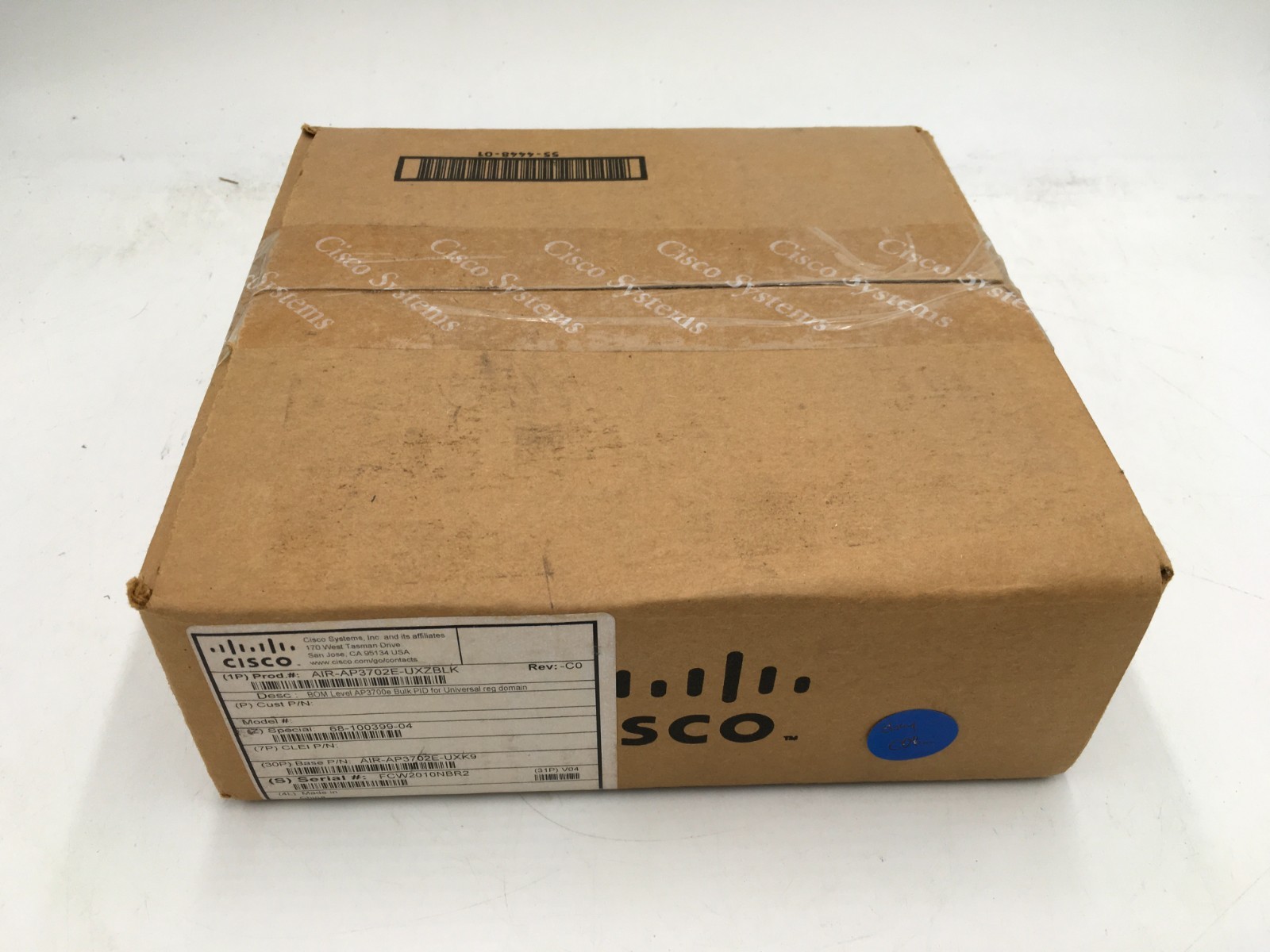 New Sealed Cisco AIR-AP3702E-UXK9 802.11ac Wireless Access Point USA location