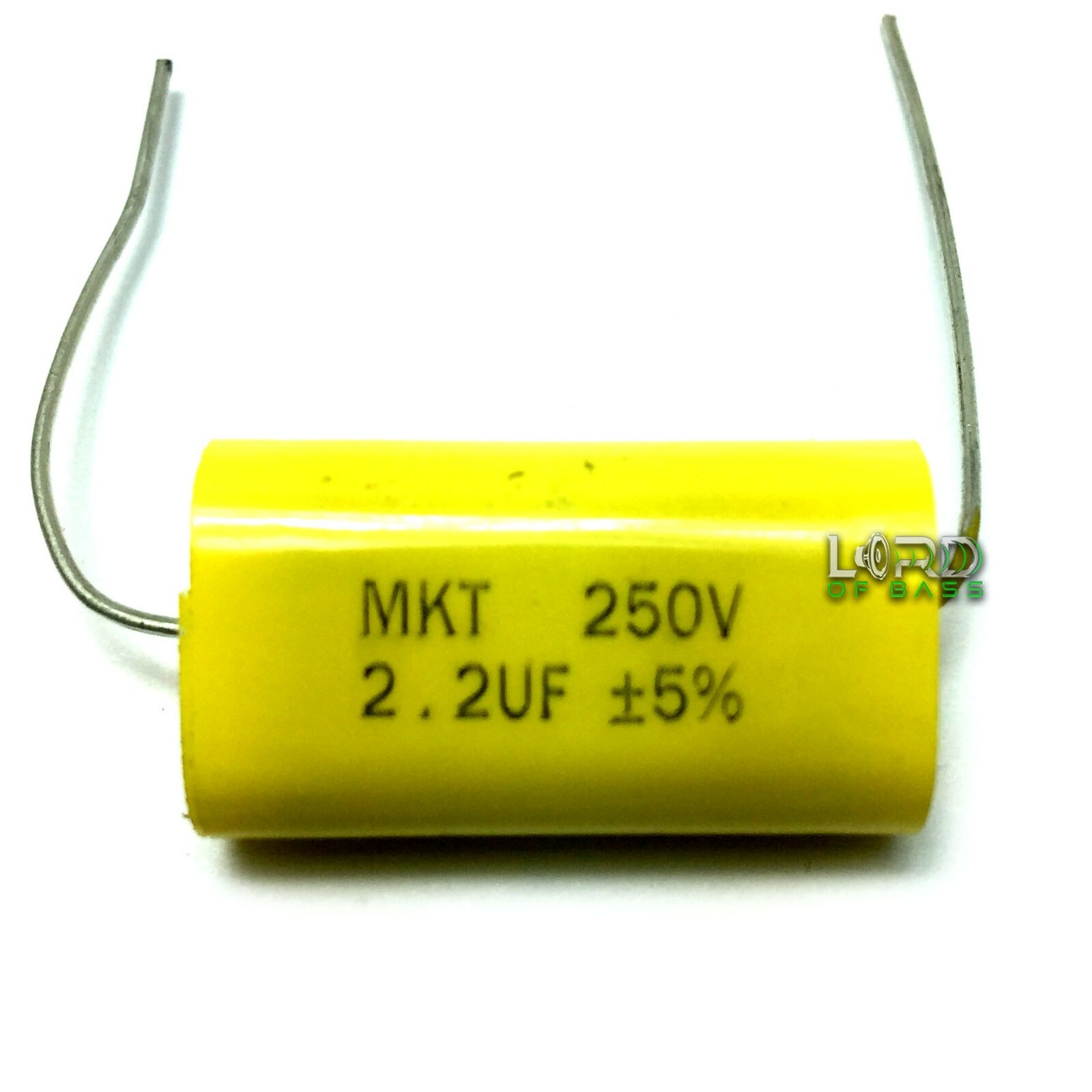 2pcs 2.2uF 250V Metallized Polyester Film Capacitor 5% Audio Crossover Tweeter