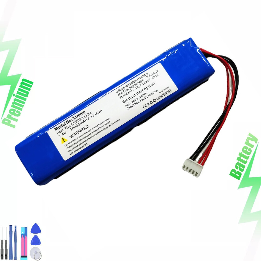 10000mAh GSP0931134 Battery Replacement For JBL Xtreme Wireless Speaker