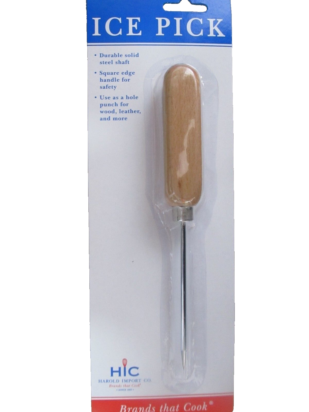 Harold Import Ice Pick 8" #43108 NEW in package