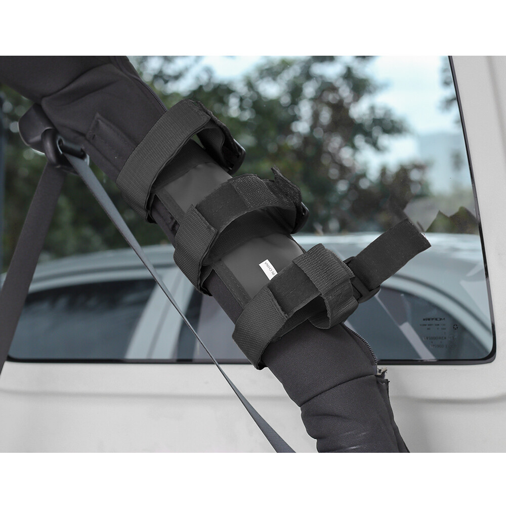 Car Roll Bar Fire Extinguisher Holder Mount Bracket Adjustable for Jeep Wrangler