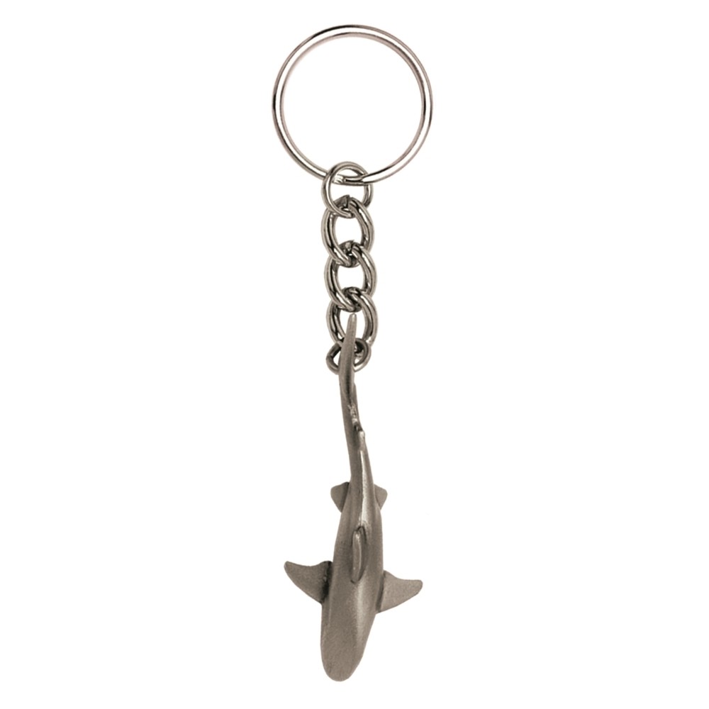 Scuba Diving Diver Pewter Key Chain KeyChain Shark GP7258