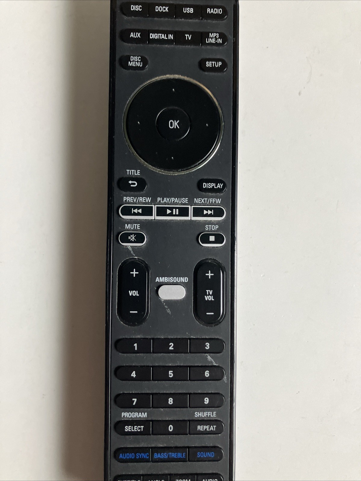 OEM Remote Control for Philips MX 3950D 3900D DVD Video Digital Theater Receiver