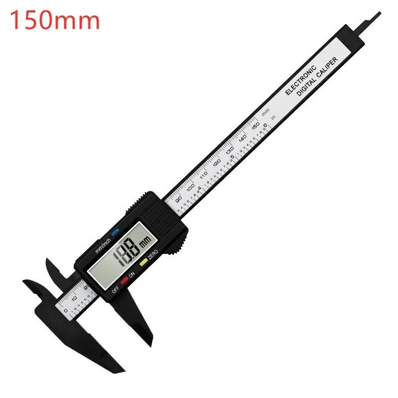6" 150mm Digital Caliper Micrometer LCD Gauge Vernier Electronic Measuring Tool