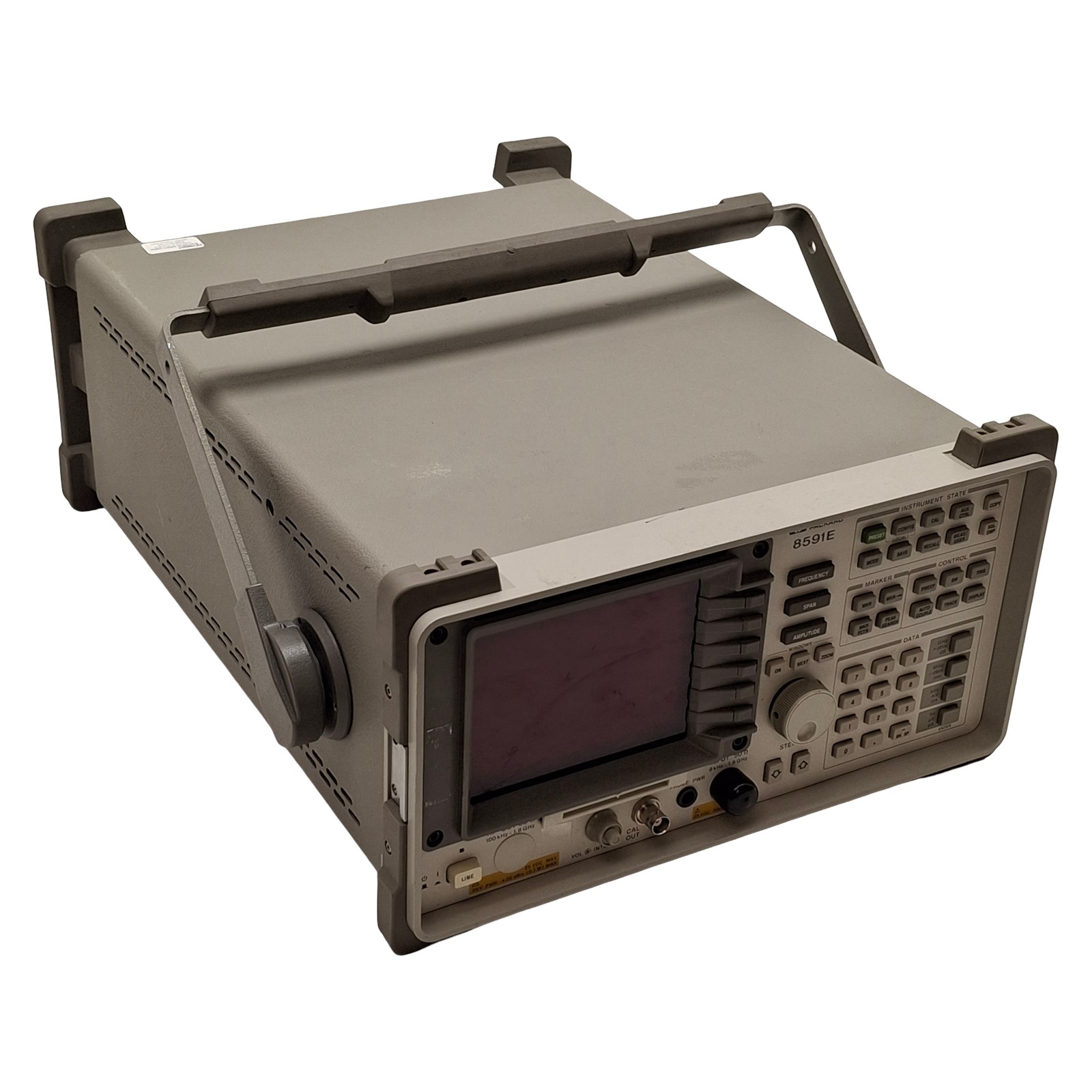 HP 8591E Spectrum Analyzer 9kHz to 1.8GHz Range, w/ Option 130 & 041 *For Parts*