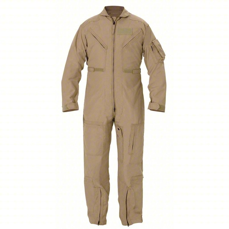 PROPPER Flight Suit F51154622138L Nomex(R), 38 in, 32 3/8 in ( Tall ) Size 38L