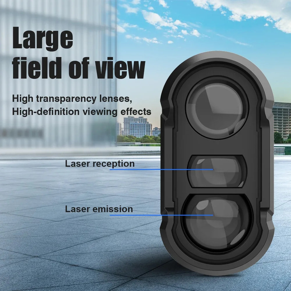 Golf Rangefinder with Slope 600M Laser Range Finder Monocular Telescope