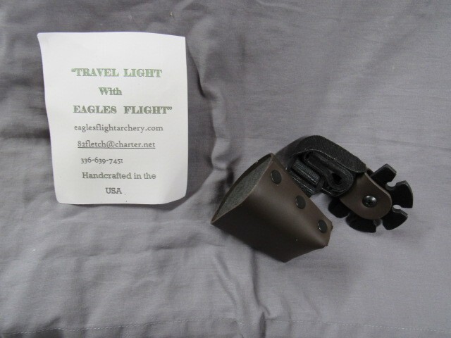 Eagle Flight MAXI Strap Quick Mount 4 Arrow Quiver LH & RH Recurve &Longbow