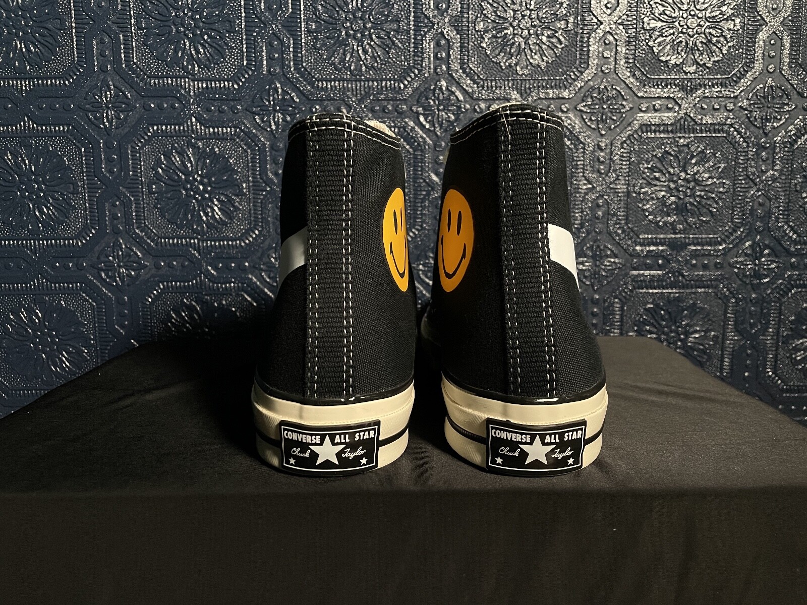 Converse Chuck 70 Vintage Canvas High Black Chinatown Market custom
