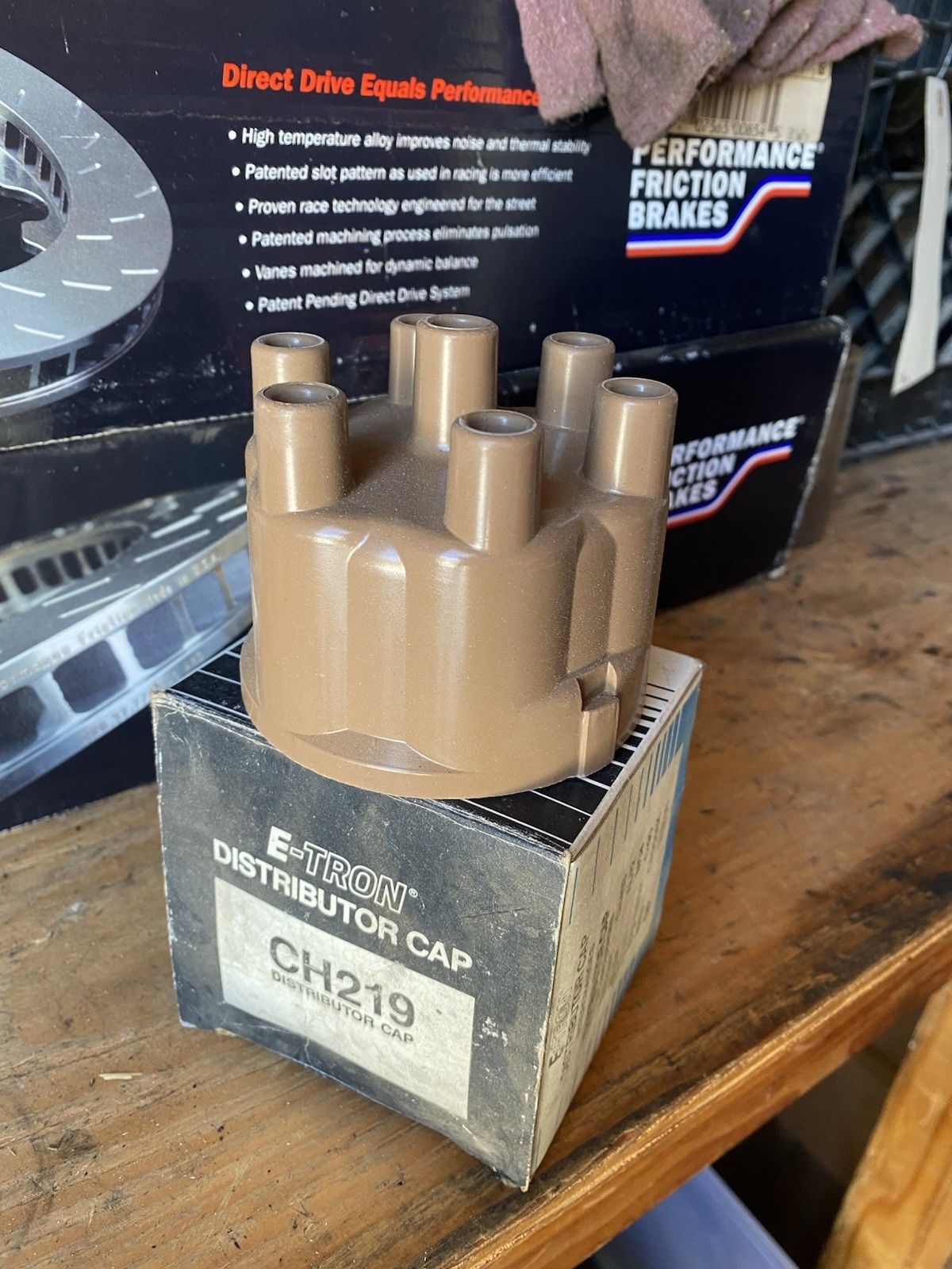 Aftermarket Distributor Cap CH-219 Plymouth Dodge Chrysler, 6 cylinder