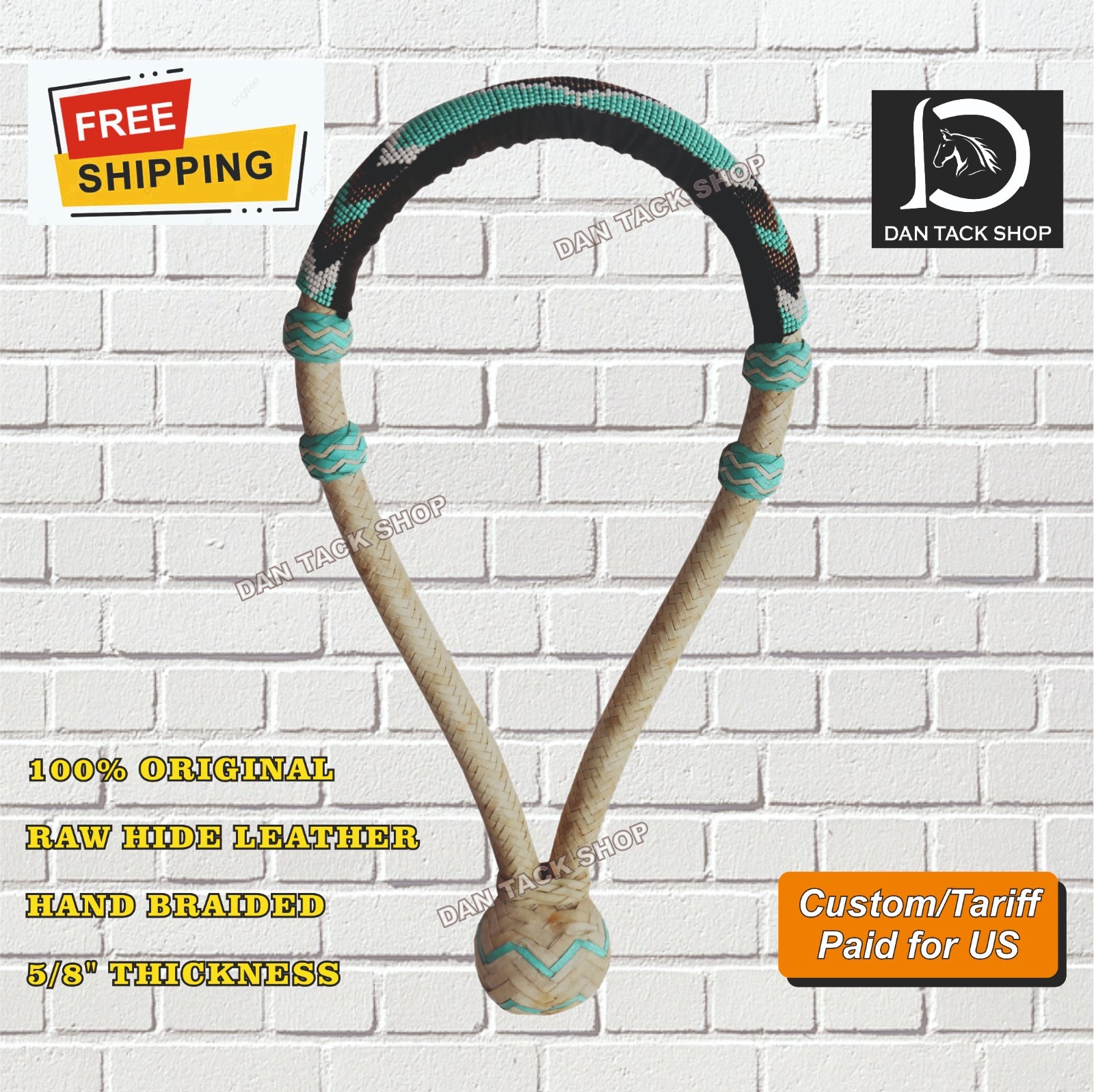 Beats and Rawhide Bosal for Horse western Bosal for mecate Training & Riding