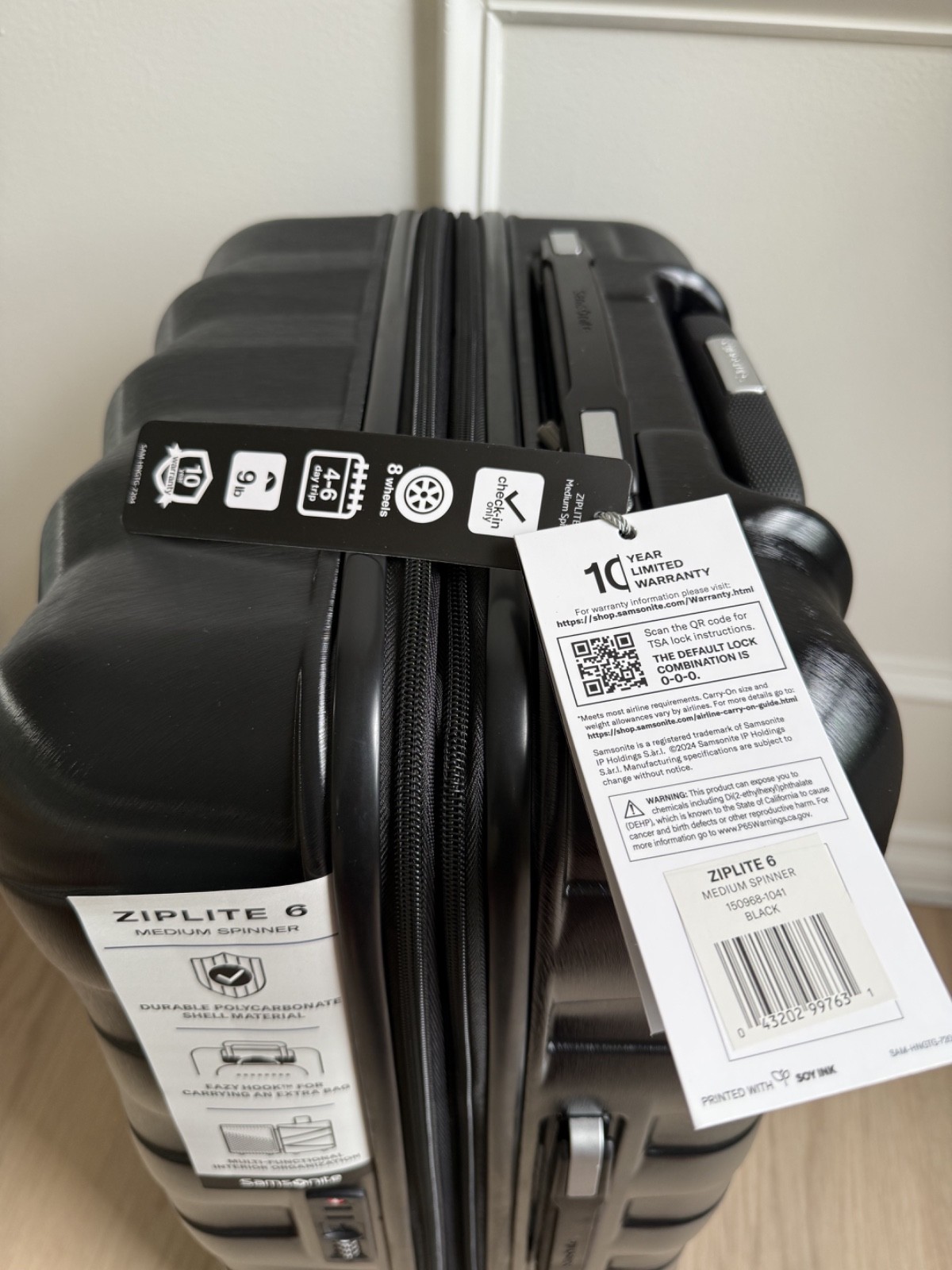 samsonite Ziplite 6 hardside spinner luggage