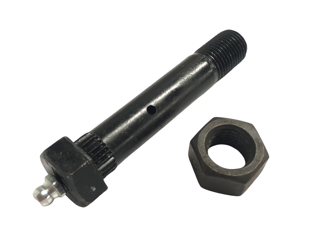 2) 3500# Trailer Axle Spring Shackle Grease Type Eye "wet" Bolt 9/16 x 3”