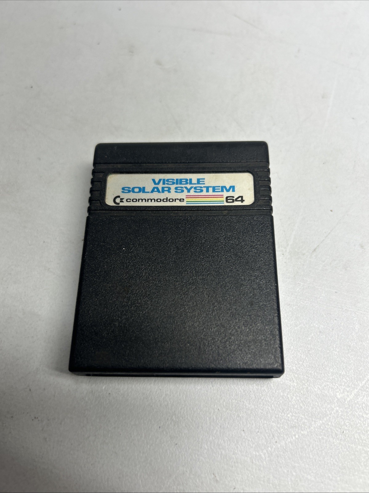 VTG Commodore 64 Visible Solar System Computer Game Cartridge Tested/Works