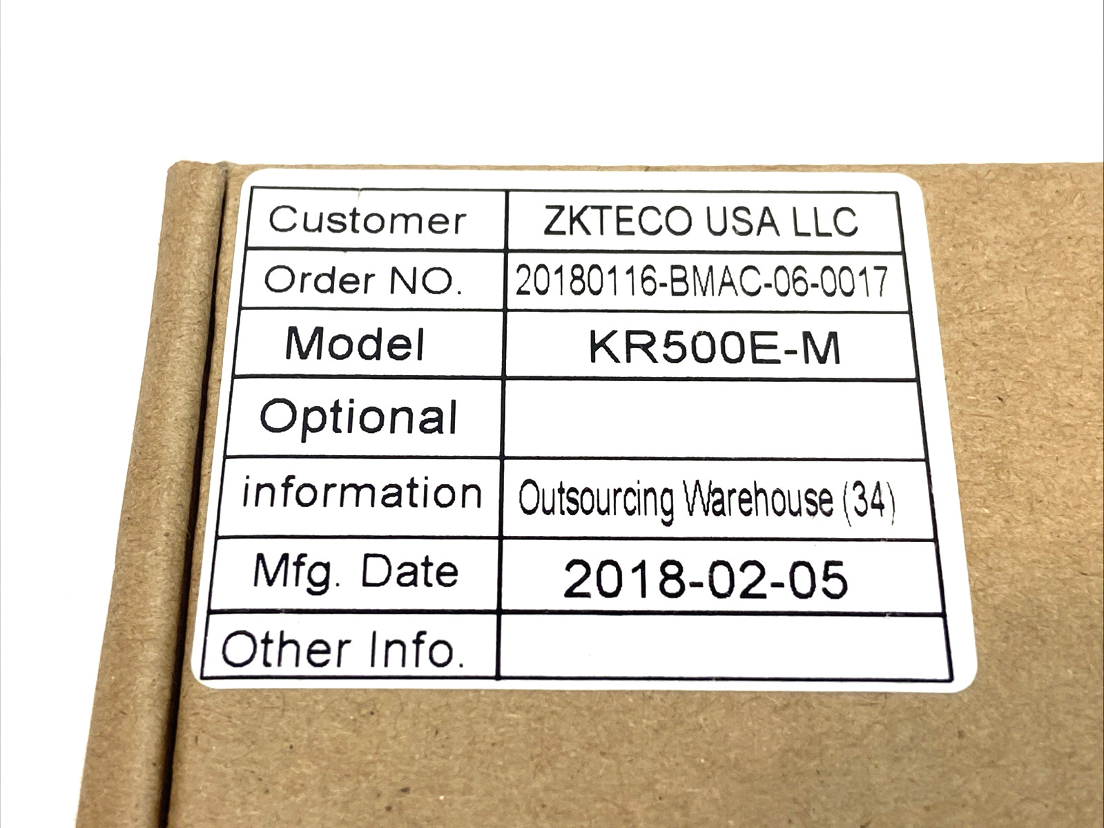 ZKTeco KR500E-M Mifare Proximity Card RFID Reader