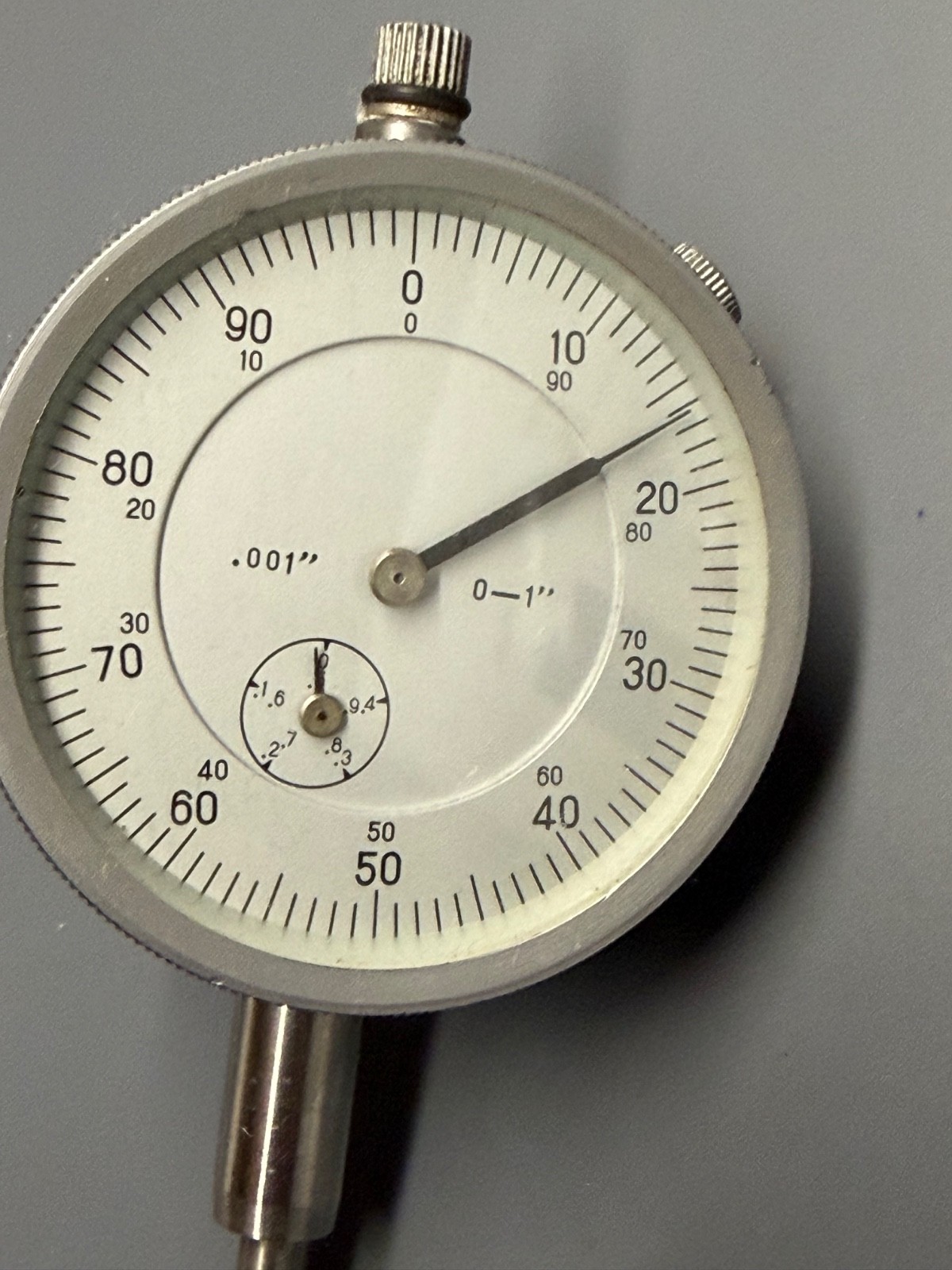 Unbranded Dial Indicator - 0"- 1" 0.001" resolution 0"- 1"- (J)