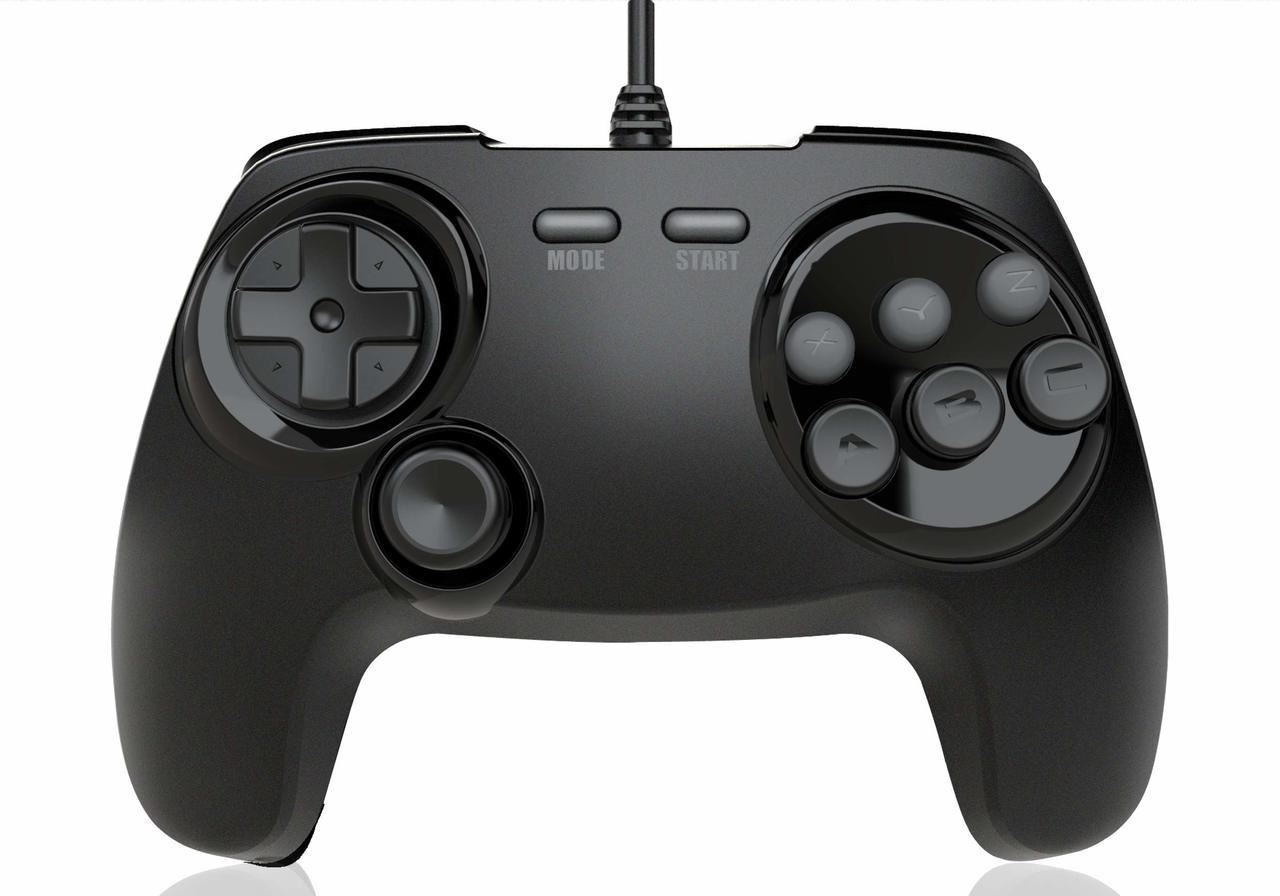 BrawlerGen 2-in-1 Controller for Sega Genesis / Saturn