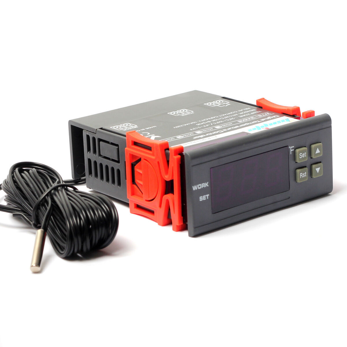10A 110V Digital Temperature Controller Temp Sensor Thermostat Control Relay