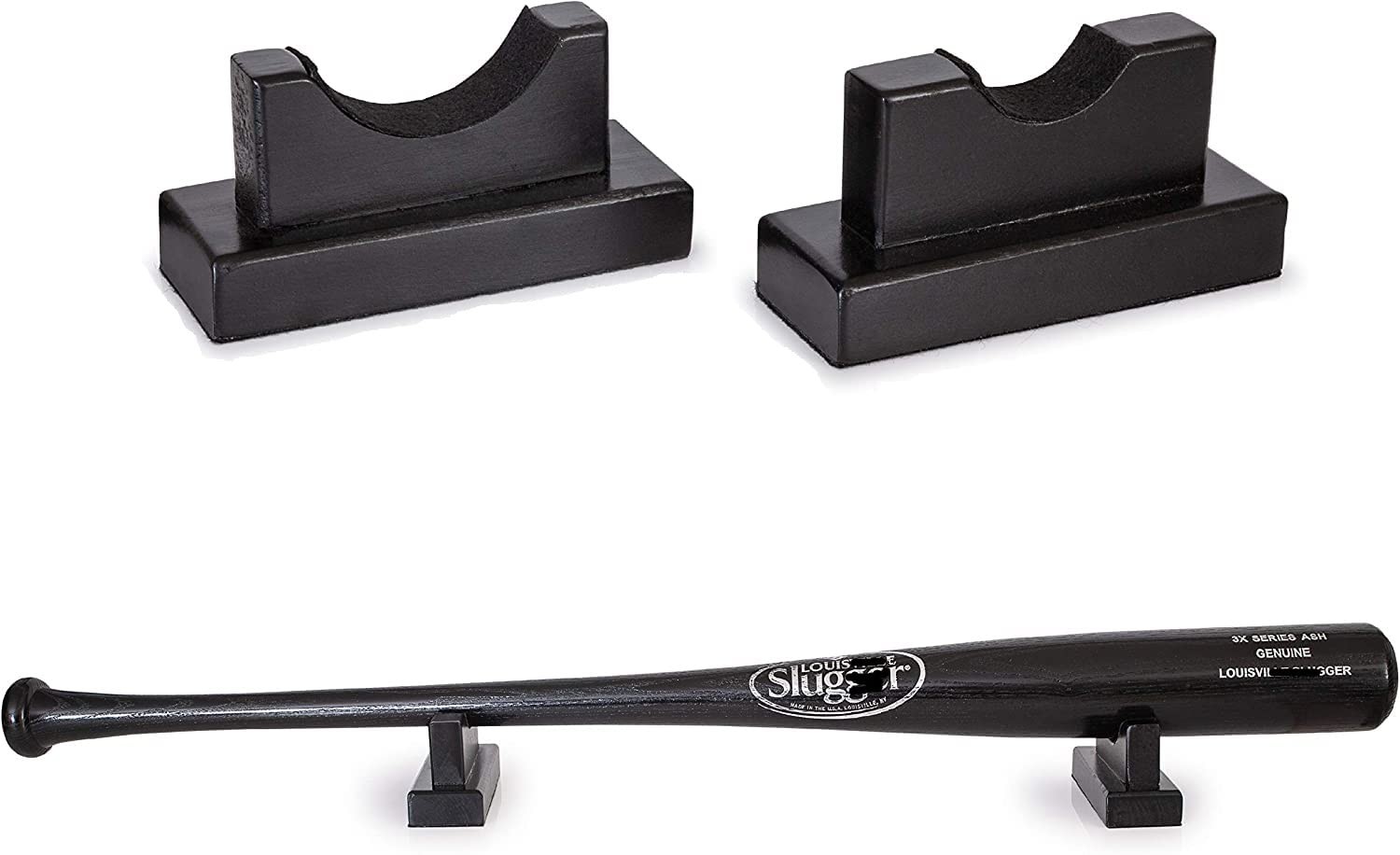 FAMOORE Baseball Bat Display Stand for Table or Table - Replacement Case or S...