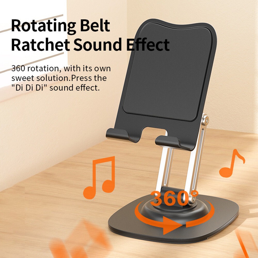 360° Rotating Universal Foldable Adjustable Tablet Stand Desk Phone Holder Mount