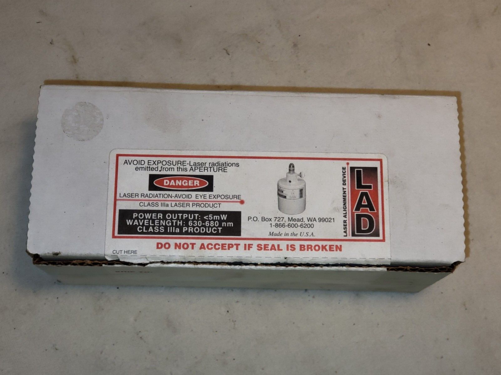 LAD LEVELER LASER ALIGNMENT DEVICE