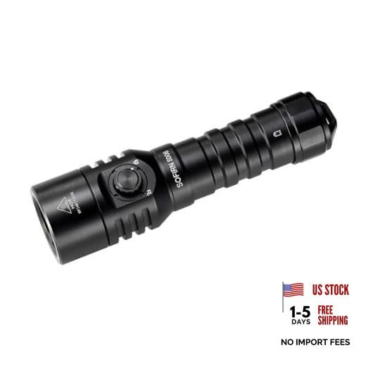 SD06 Scuba Diving Flashlight, 3200 High Lumens 472 Meters Long Throw Bright