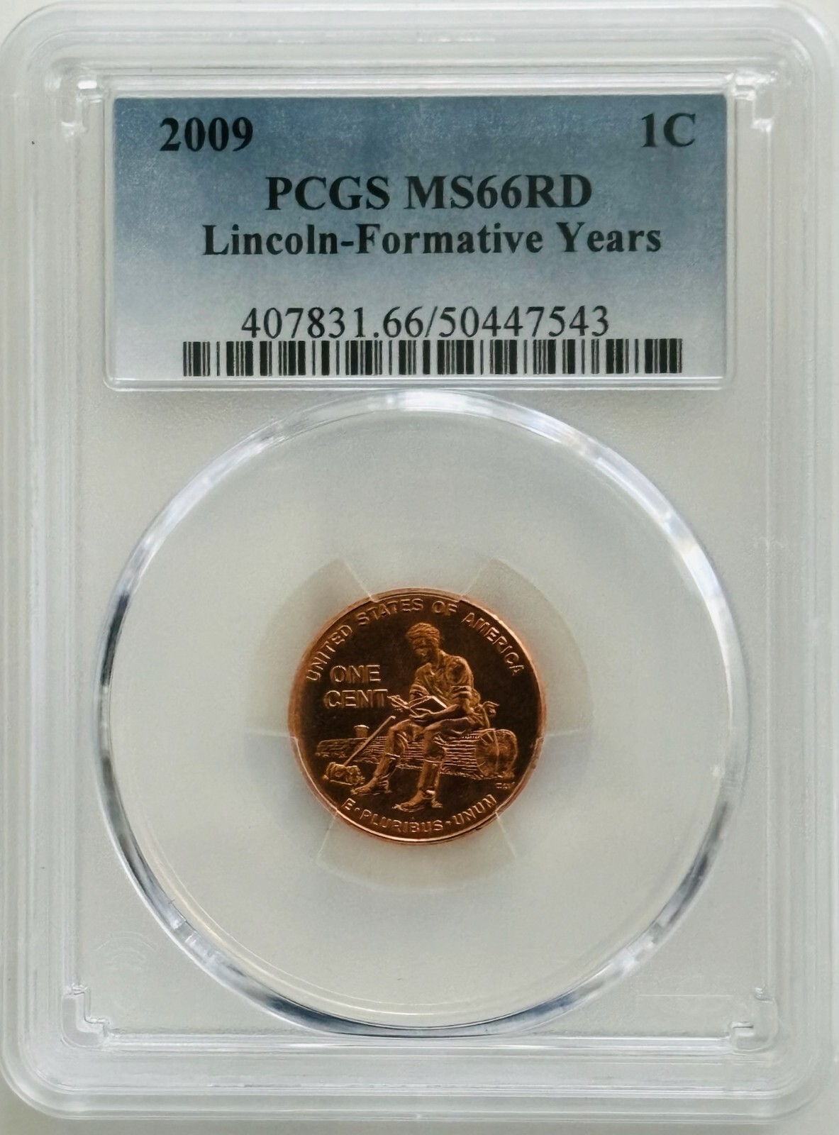 2009 1C PCGS MS66RD Lincoln-Formative Years