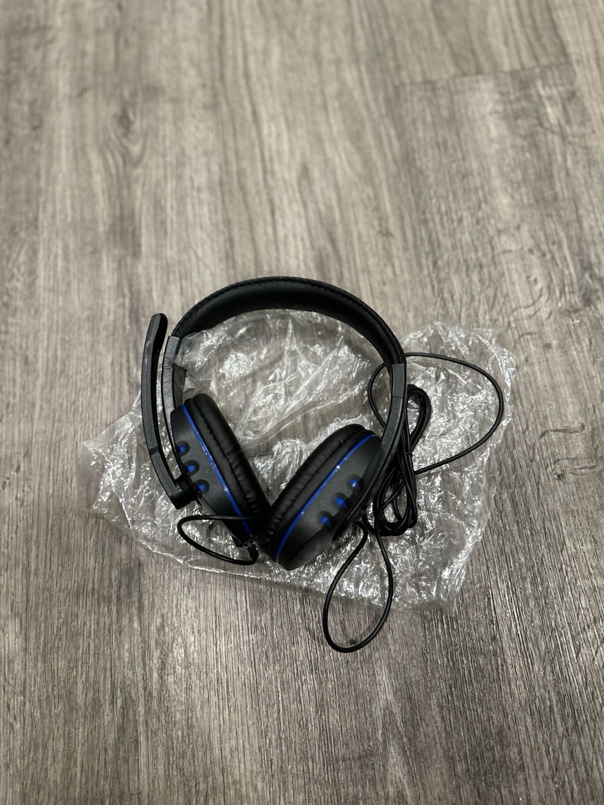Xbox Blue And Black Gaming Headset Wired