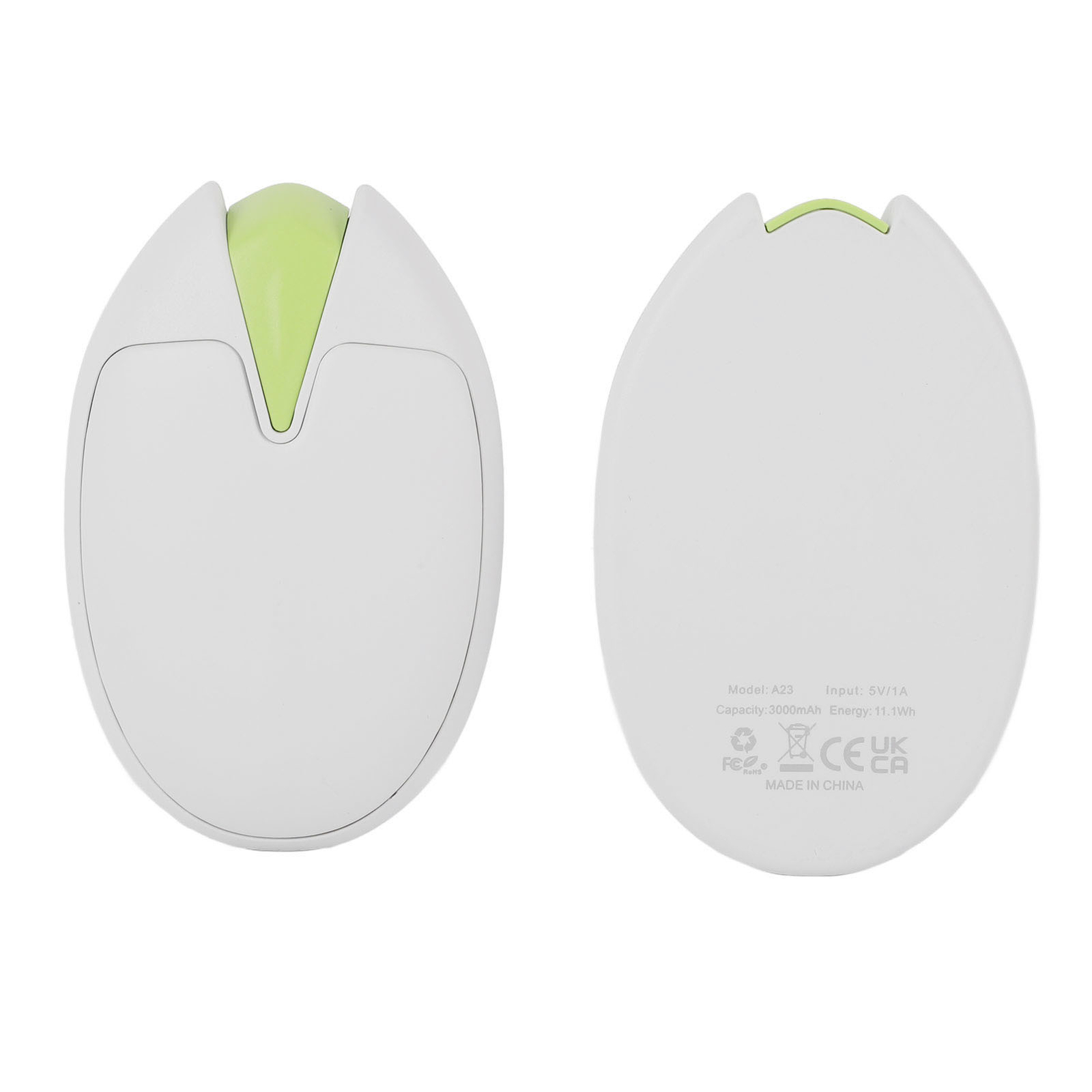 √2 in 1 Magnetic WarmerB Rechargeable 6000mAh Pocket Hand Heater with 3 Levels