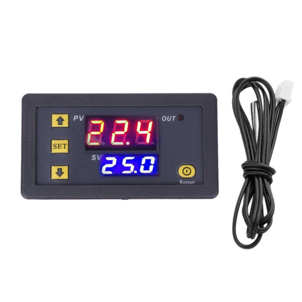 Intelligent Digital Temperature Controller Thermostat Suitable for 12V 110V-220V