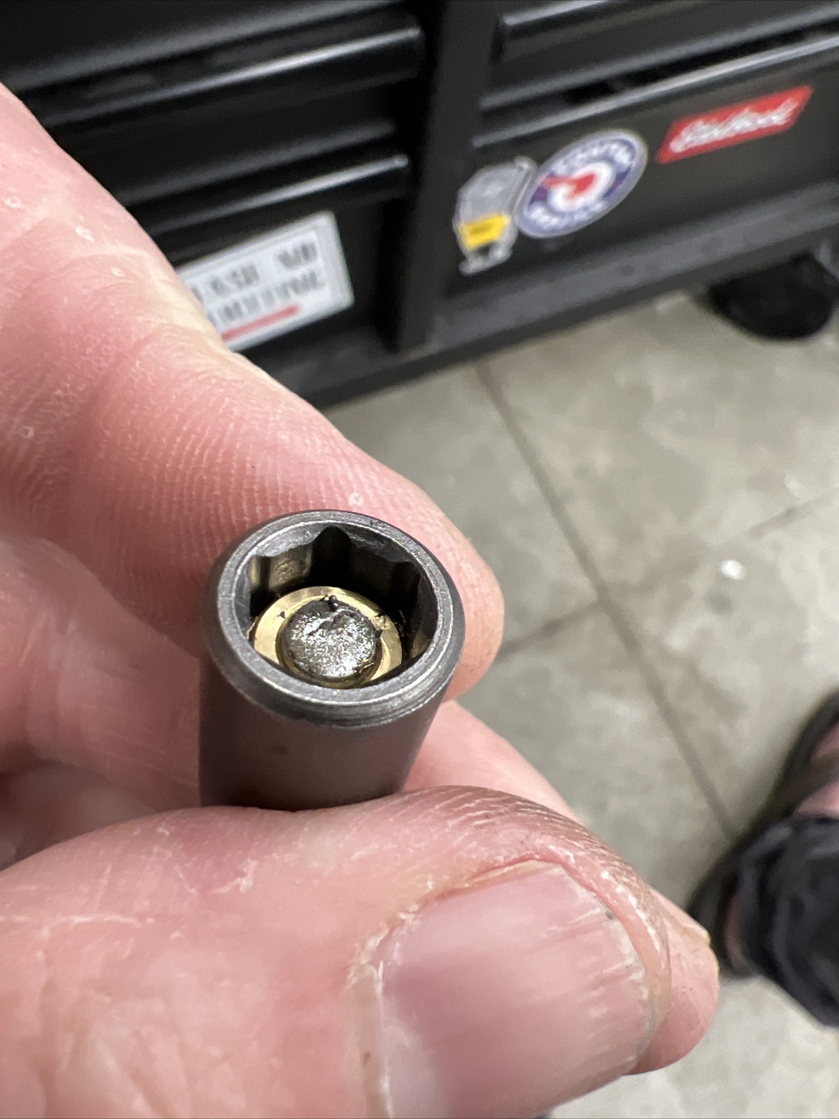 Socket 8mm -Apex 1/4”drive Magnetic 6 PT.