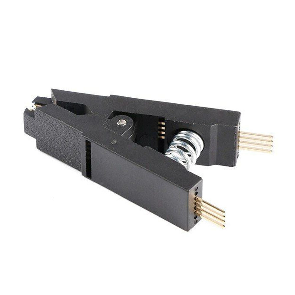 5pack SOIC8 SOP8 Flash Chip IC Test Clip Socket Adapter BIOS/24/25/93 Programmer