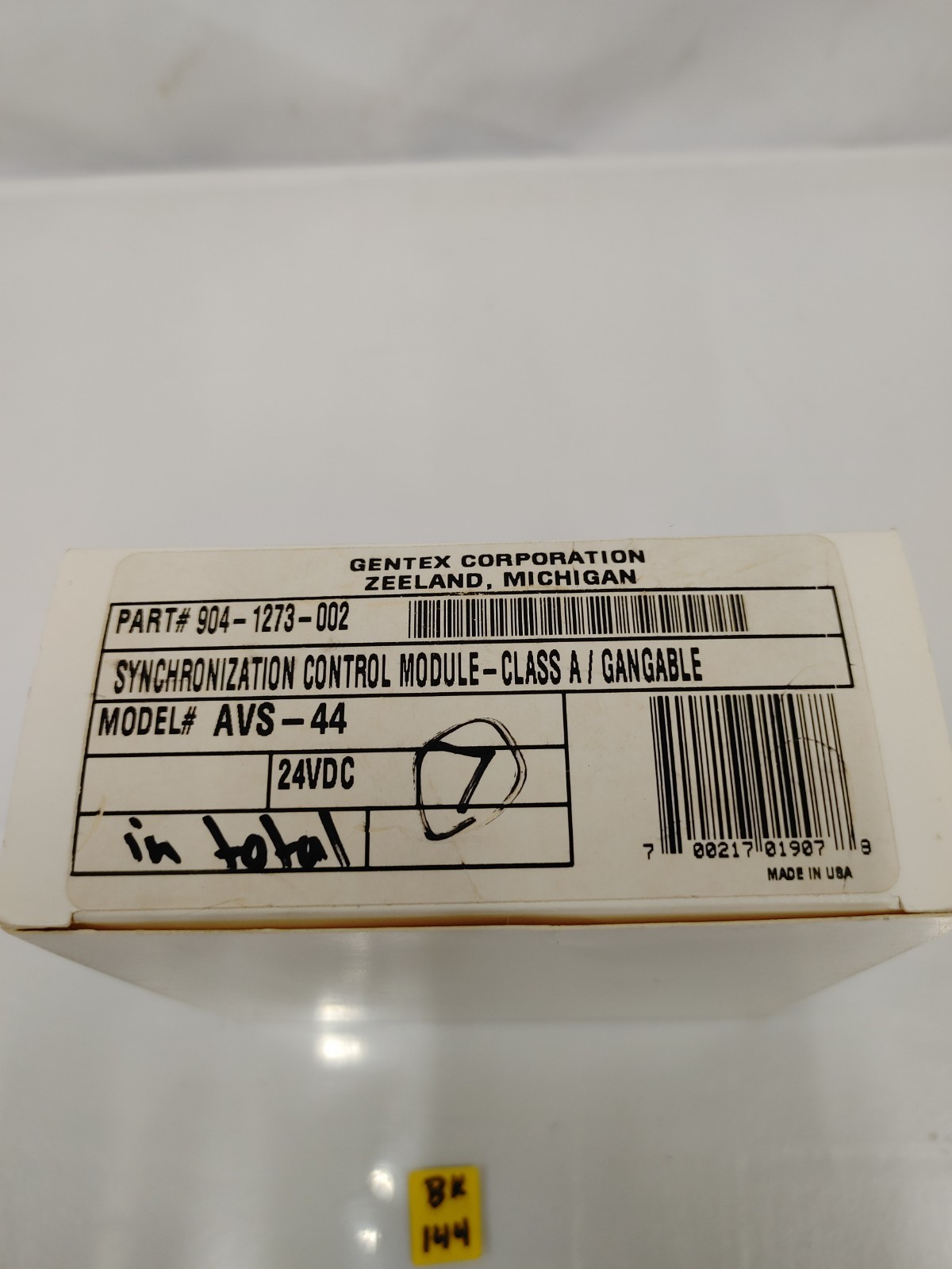Gentex AVS-44 Control Module