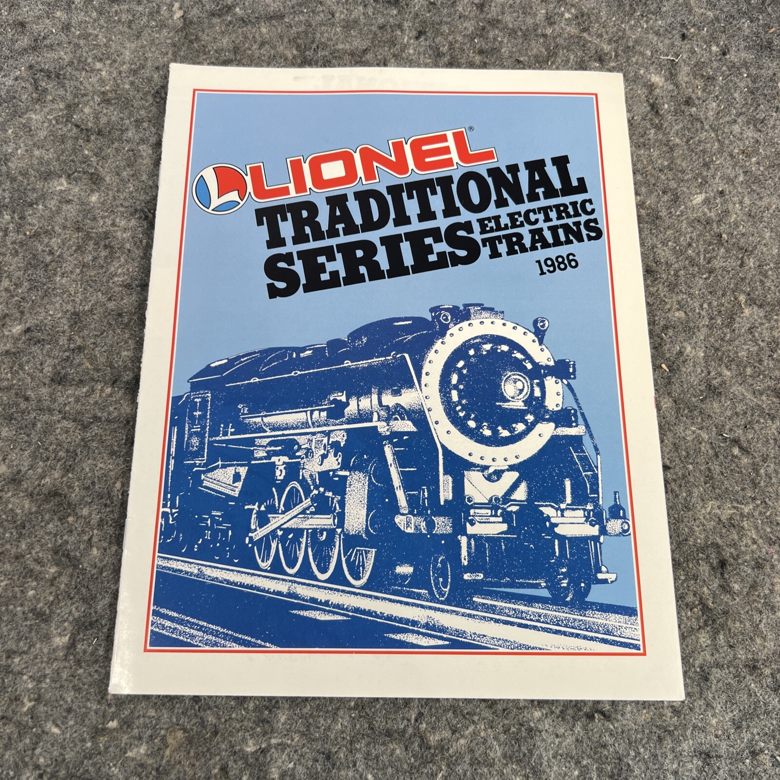 1986 Lionel Traditional Series - Electric Trains Brochure/Catalog