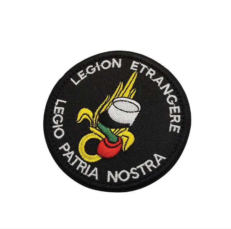 FABULOUS FRENCH FOREIGN LEGION HOOK AND LOOP PATCH...RARE...