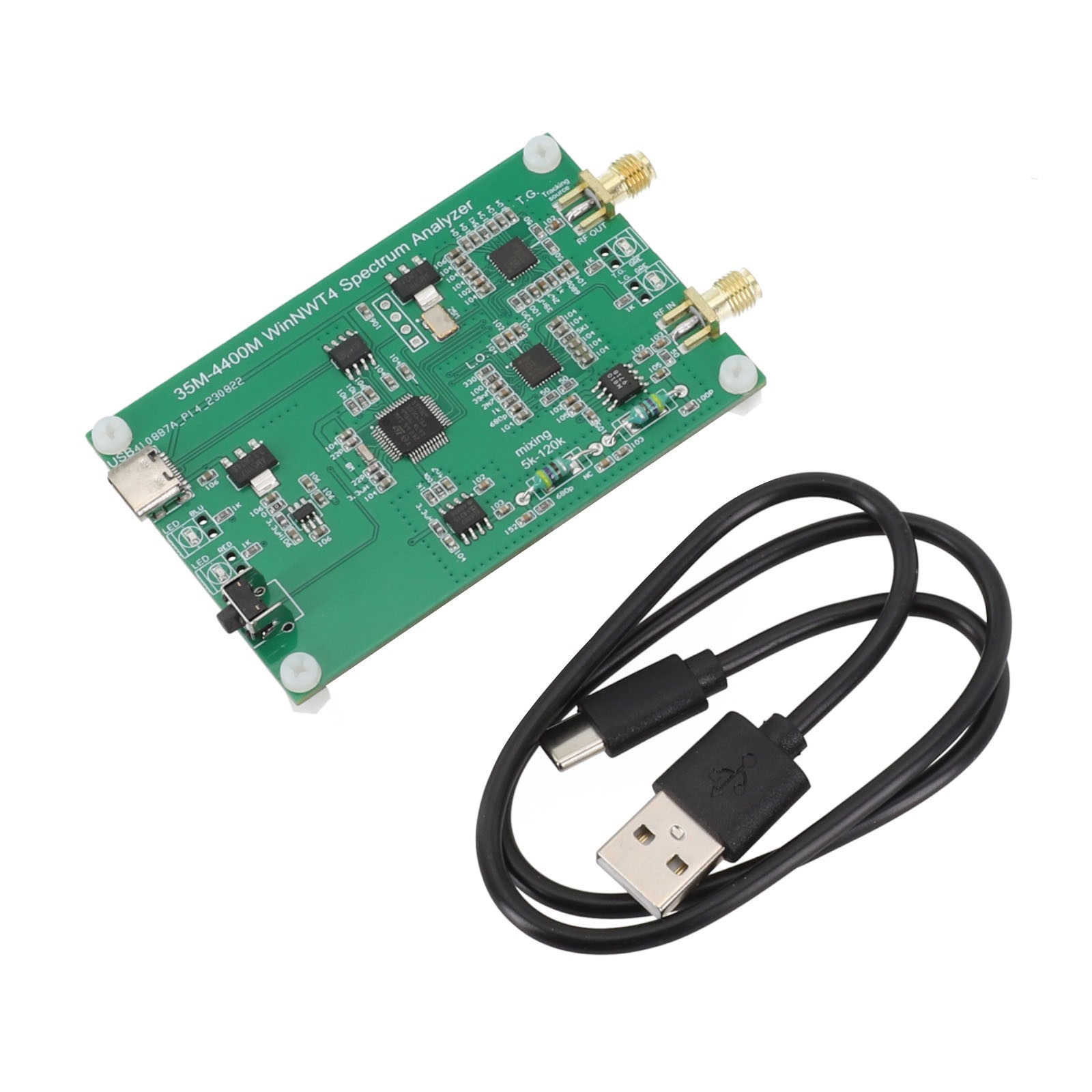 Compact and Efficient LTDZ35M4400M USB Spectrum Analyzer with Tracking Source