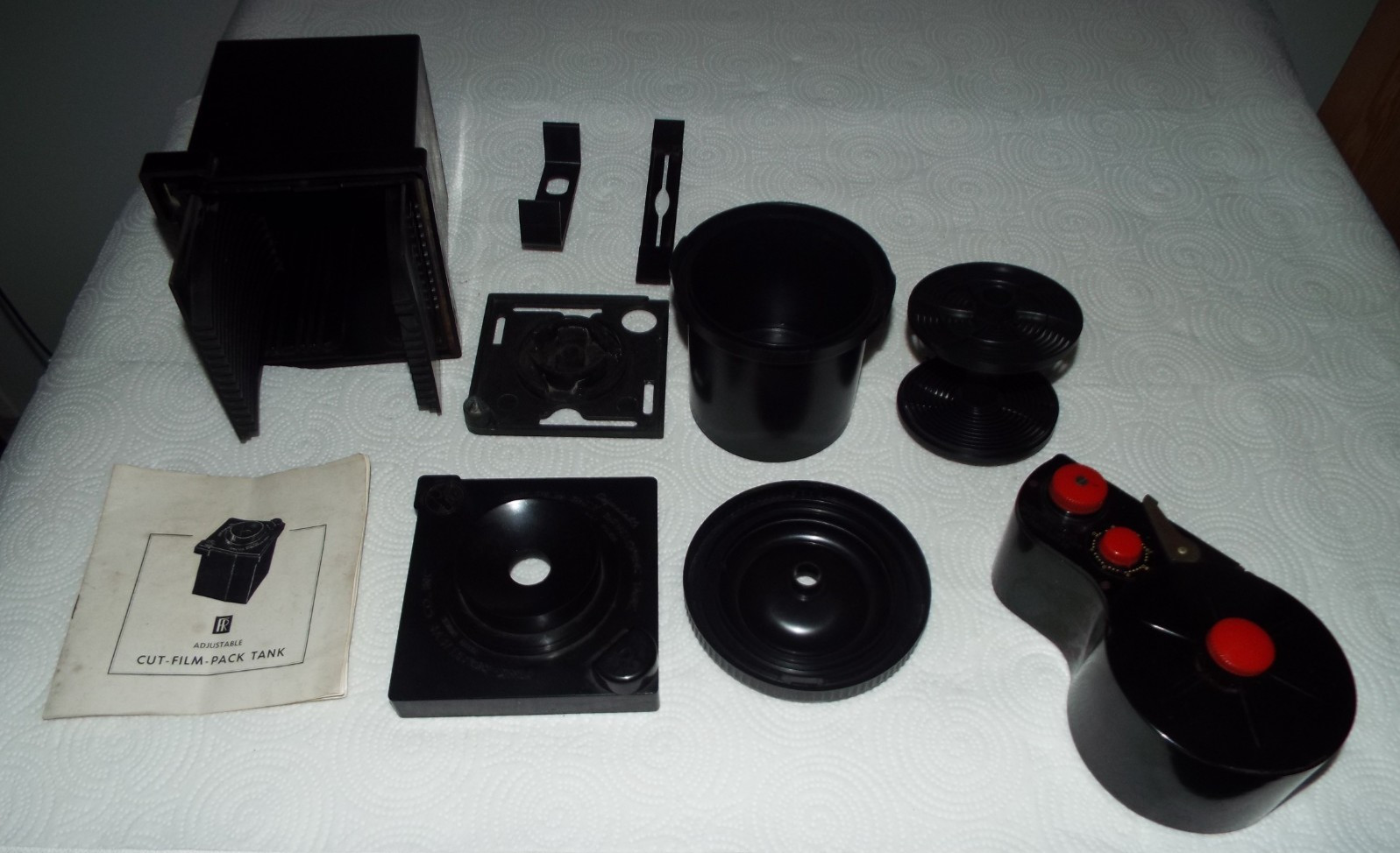 FR CUT FILM TANK, CHERRY VALE FILM TANK, DELUXE MODEL A FILM WINDER READ!!!!