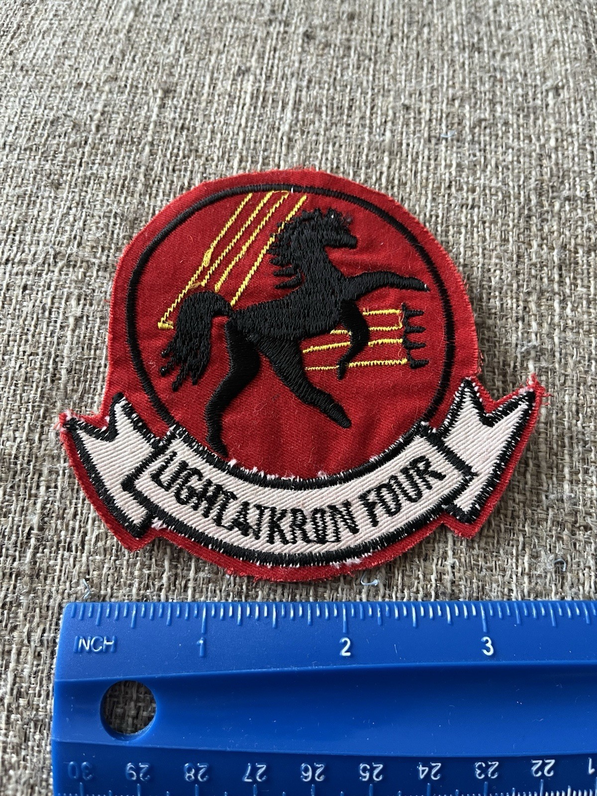 USN VAL-4 Black Ponies Light ATKRON Four Squadron Collector Copy