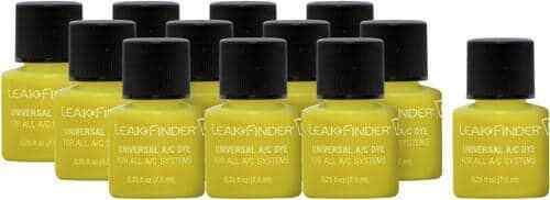 LeakFinder LF1025 UV Dye 1/4 oz (7.4 ml), 12 Bottles