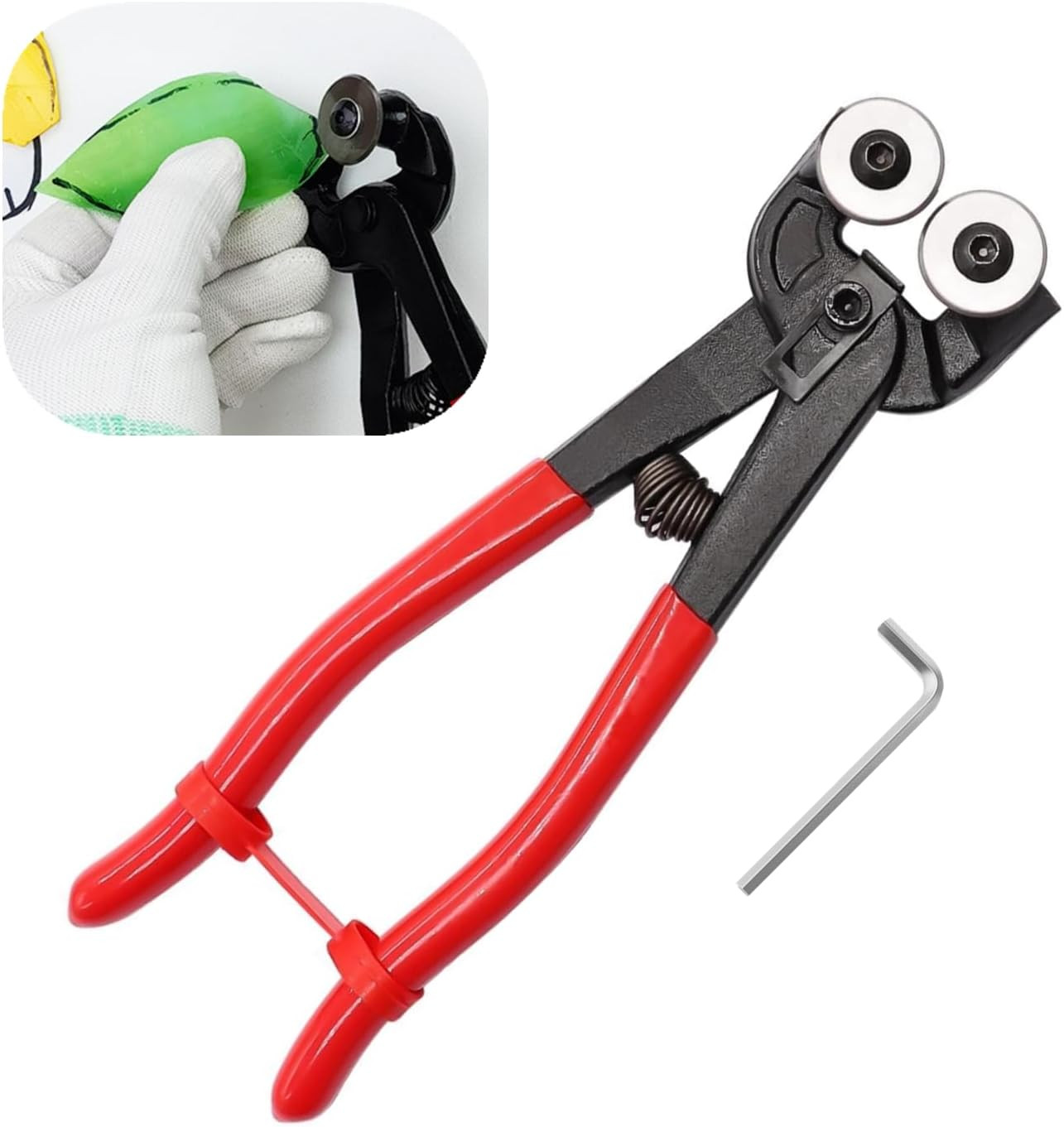 Heavy Duty Wheeled Glass Mosaic Nipper & Hd Ceramic Tile Nipper, Tile Cutter Pli