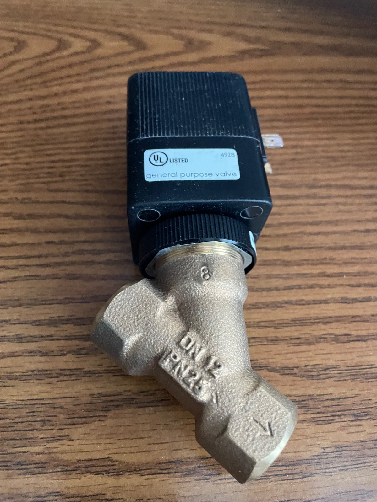 Burkhardt Solenoid Valve 3/8 NPT Getinge PN 61301609872 24VAC