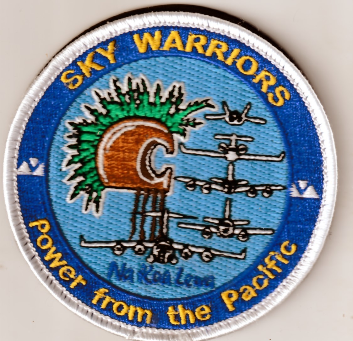 USAF air force 15th Operations Group Hickam AFB Hawaii Gaggle patch