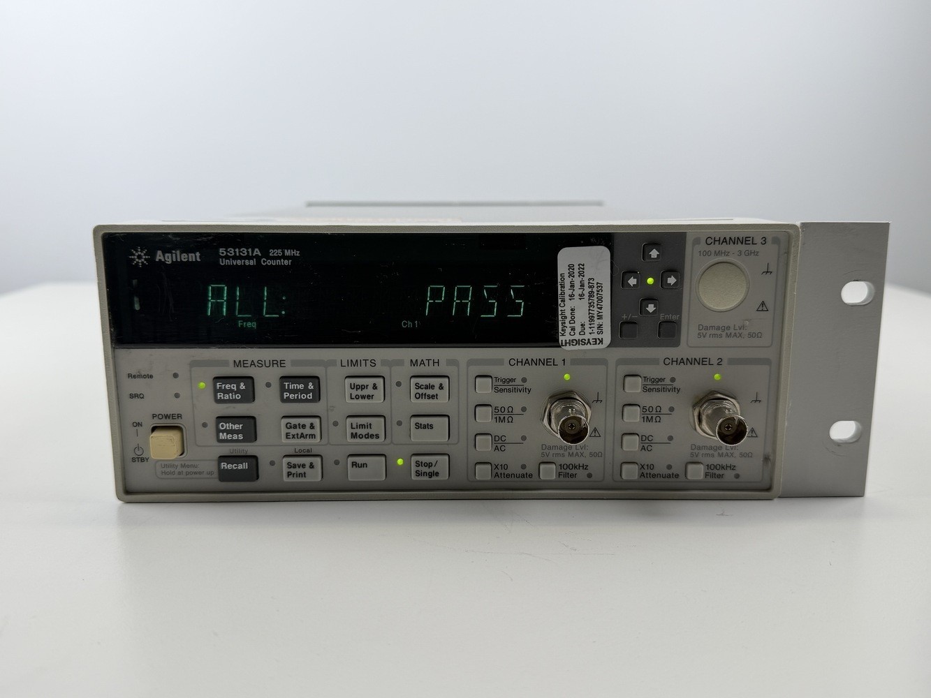 Agilent 53131A, Universal Counter, 225MHz #