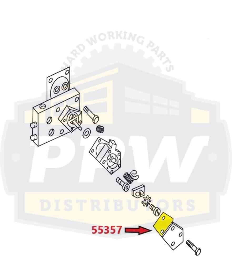 Western Fisher Cable Control Pump Gasket Kit 55350 55357 25861