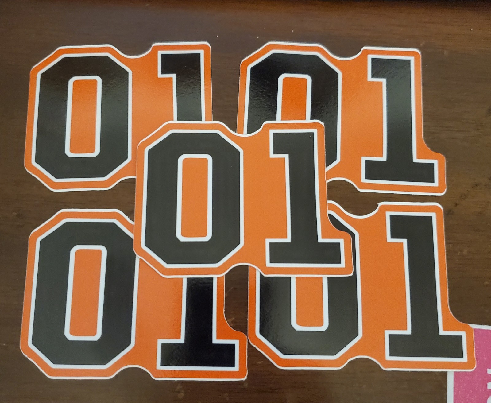 DUKES OF HAZZARD 01  #01 STICKERS 5 PACK LOT RETRO VINTAGE 3"  5-year Warranty