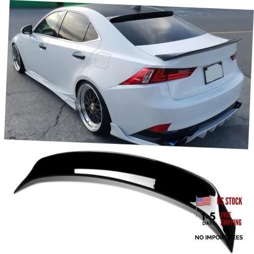Duckbill Rear Spoiler Compatible with 2014–2020 Lexus IS200t / IS250 / IS300 /