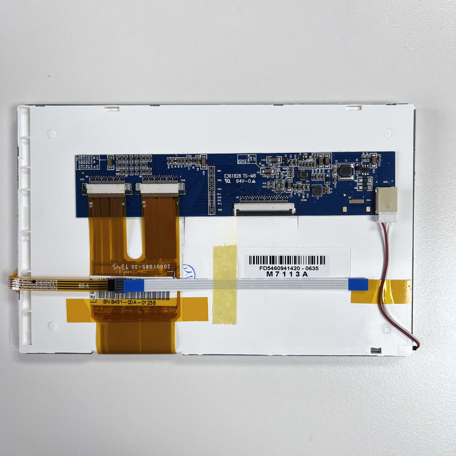 LCD Screen 7.0inch T-517000016401 LCD Display With Touch Screen Panel