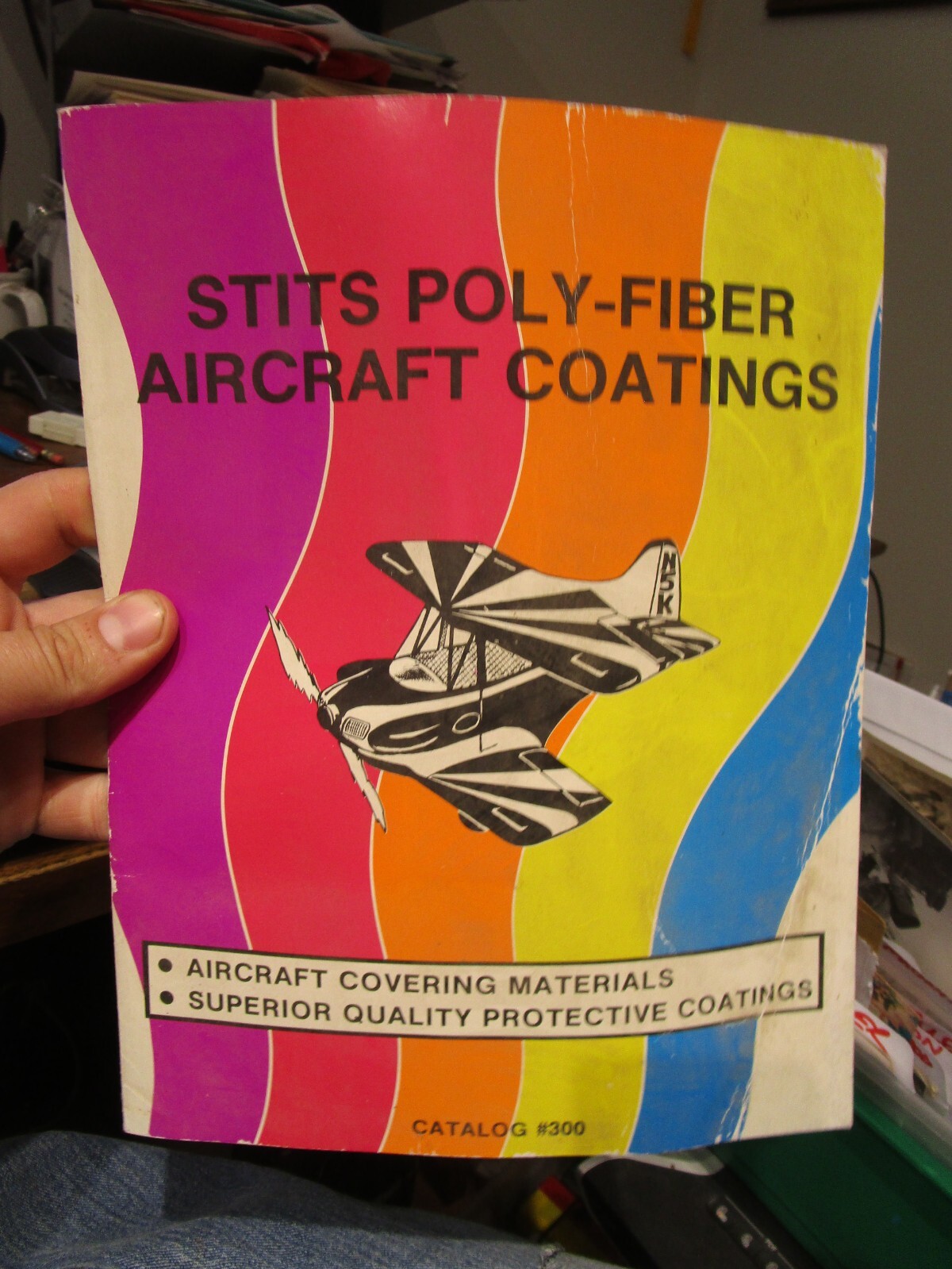 Stits Poly Fiber Aircraft Coatings Catalog #300 Model Amateur Airplane Plane 87