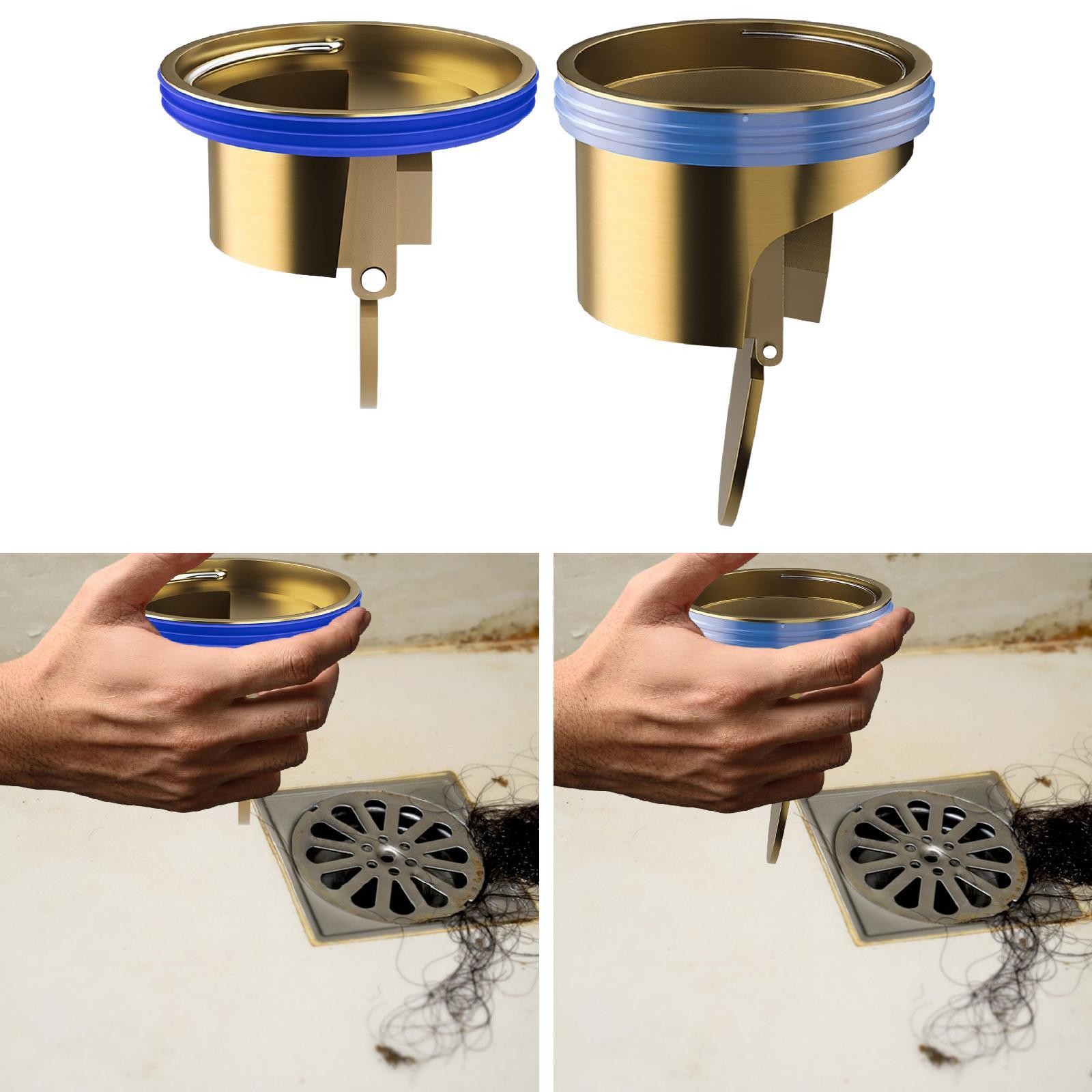 Odor Resistant Floor Drain Core Sewer Core Lightweight Floor Drain Odor Stopper